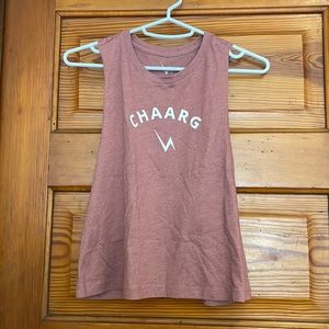 CHAARG red tank top